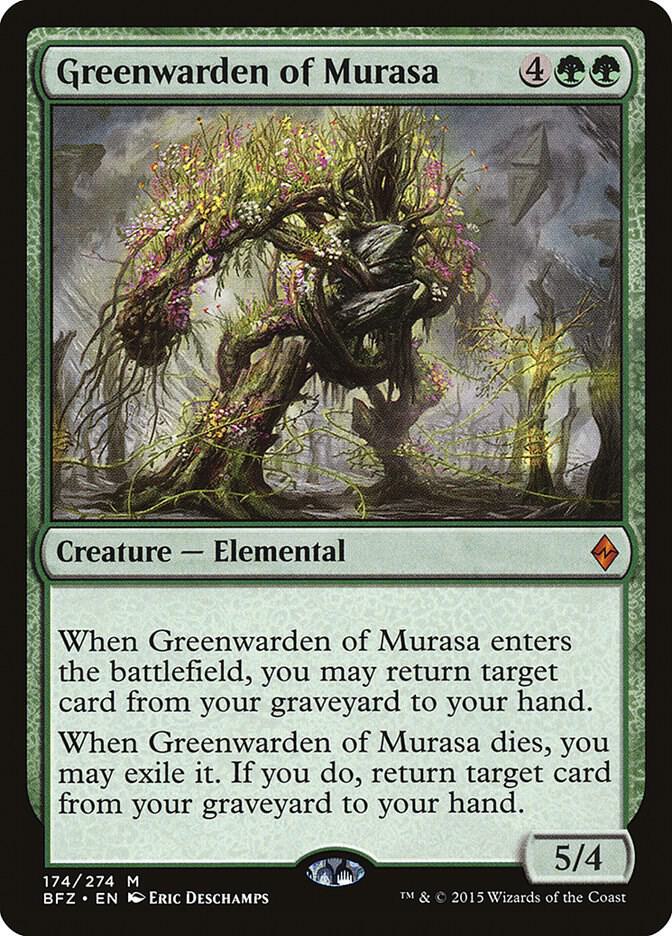 Greenwarden of Murasa - Battle for Zendikar (BFZ) NM