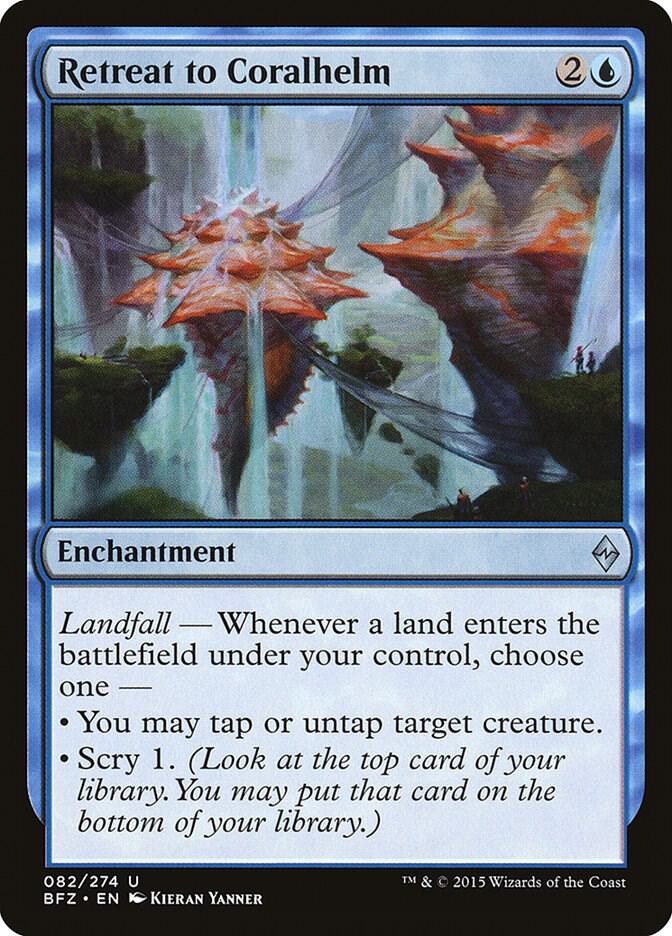 Retreat to Coralhelm - Battle for Zendikar (BFZ) LP