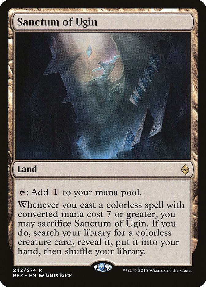 Sanctum of Ugin - Battle for Zendikar (BFZ) NM