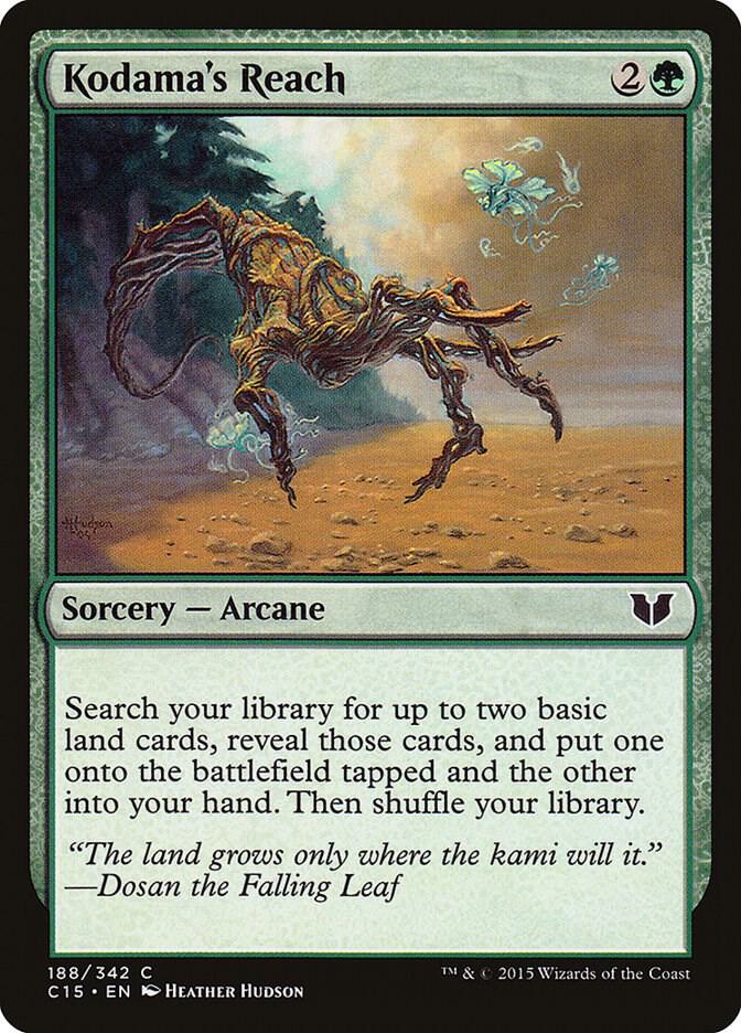 Kodama's Reach - Commander 2015 (C15) NM