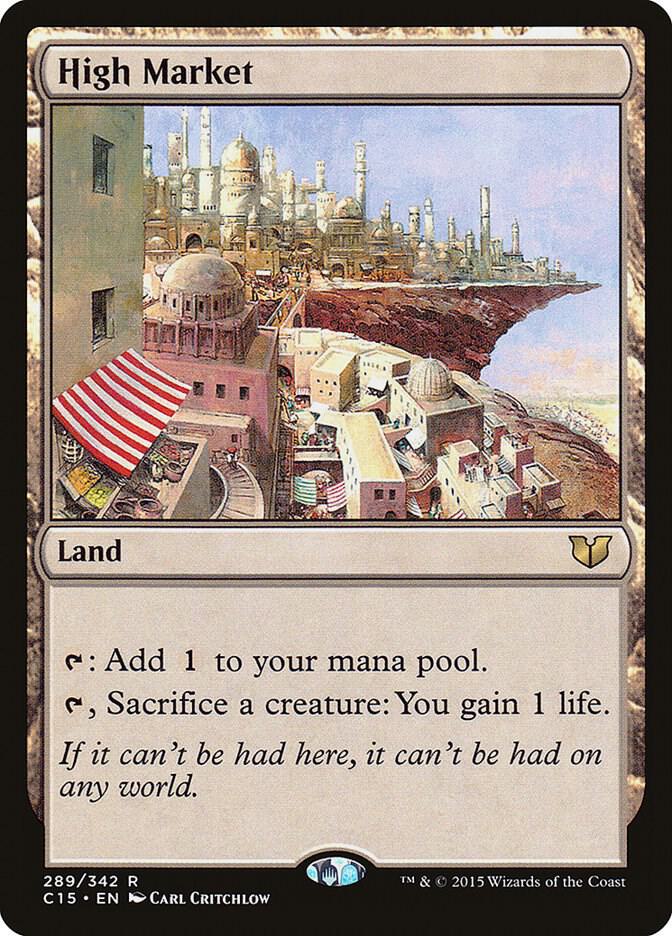 High Market - Commander 2015 (C15) LP