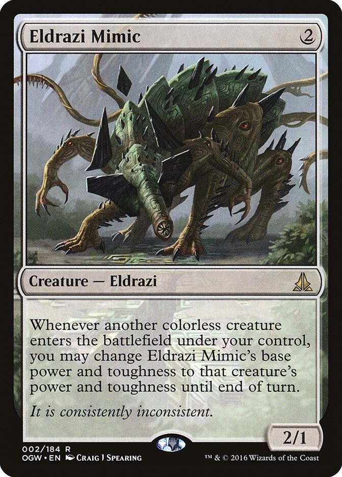 Eldrazi Mimic - Oath of the Gatewatch (OGW) NM