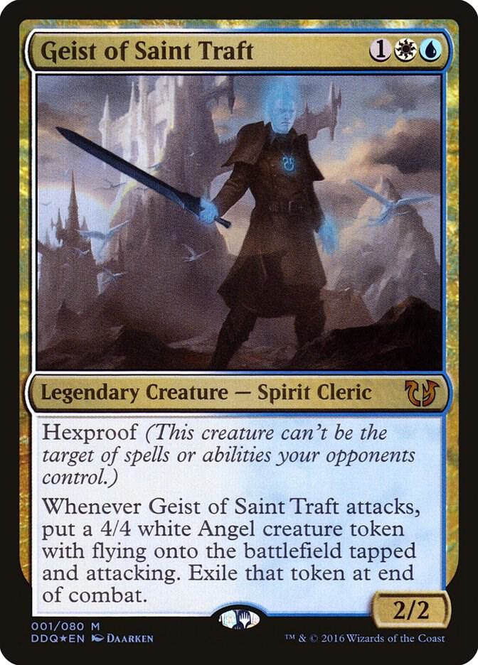 Geist of Saint Traft - Duel Decks: Blessed vs. Cursed (DDQ) LP *FOIL*