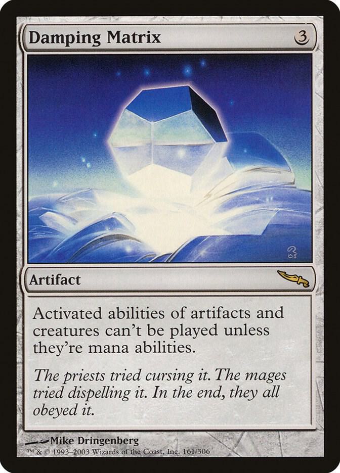 Damping Matrix - Mirrodin (MRD) LP *FOIL*