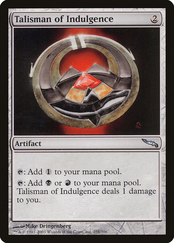 Talisman of Indulgence - Mirrodin (MRD) LP