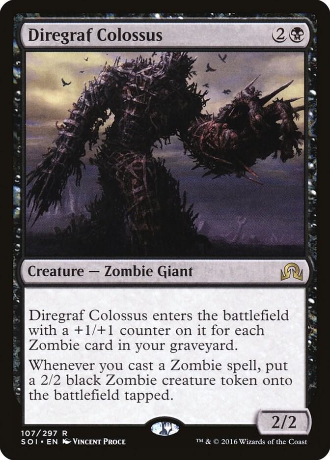 Diregraf Colossus - Shadows over Innistrad (SOI) LP