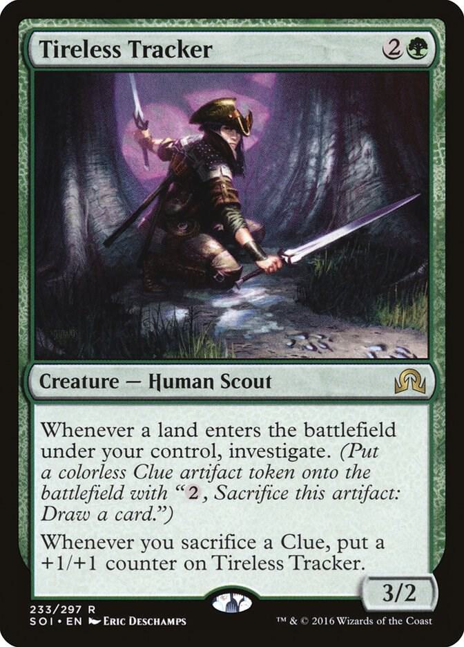Tireless Tracker - Shadows over Innistrad (SOI) LP