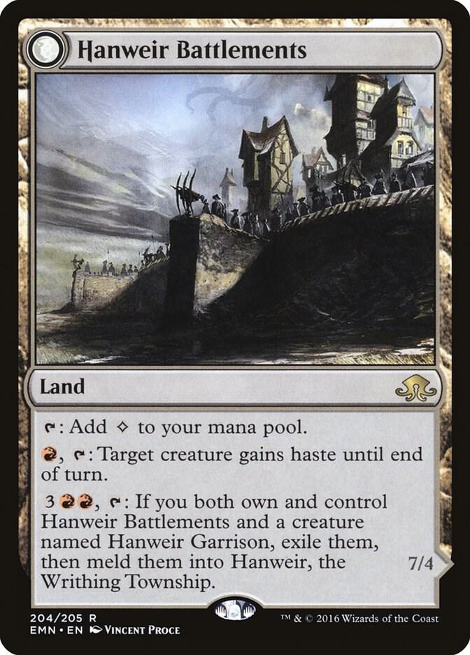 Hanweir Battlements - Eldritch Moon (EMN) NM
