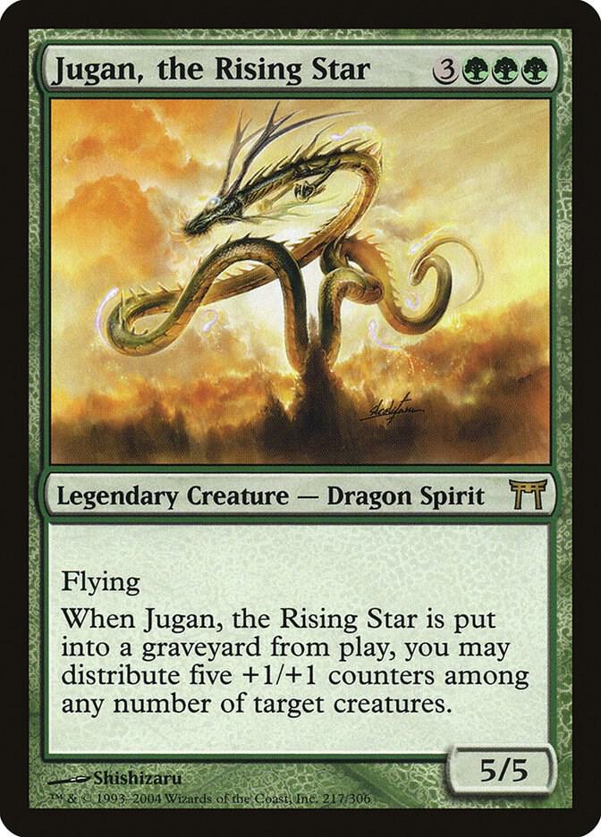Jugan, the Rising Star - Champions of Kamigawa (CHK) LP