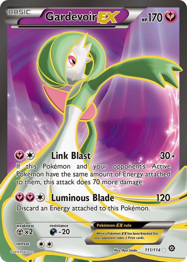 Gardevoir EX (Full Art) - XY - Steam Siege (STS) LP *FOIL*