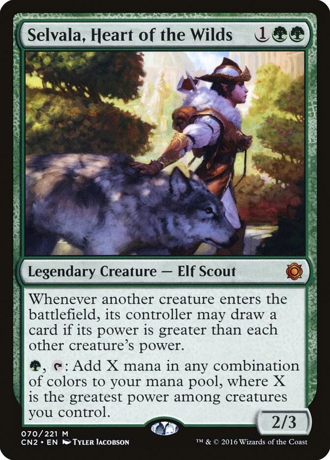 Selvala, Heart of the Wilds - Conspiracy: Take the Crown (CN2) NM