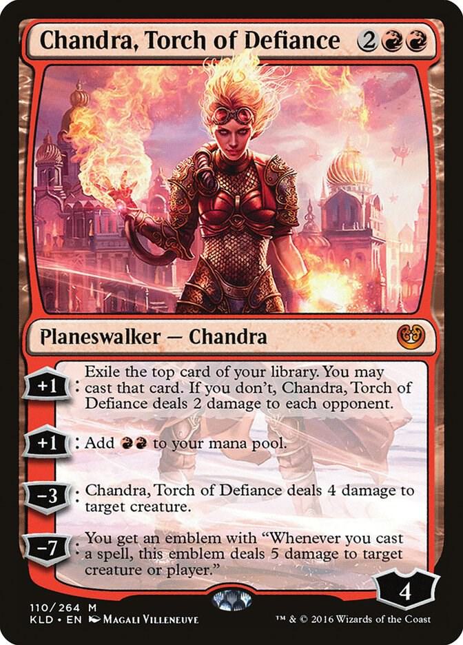 Chandra, Torch of Defiance - Kaladesh (KLD) LP