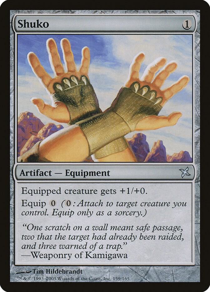 Shuko - Betrayers of Kamigawa (BOK) NM