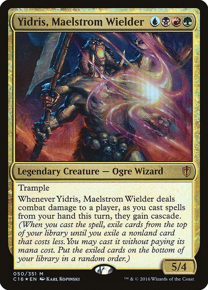 Yidris, Maelstrom Wielder - Commander 2016 (C16) LP *FOIL*