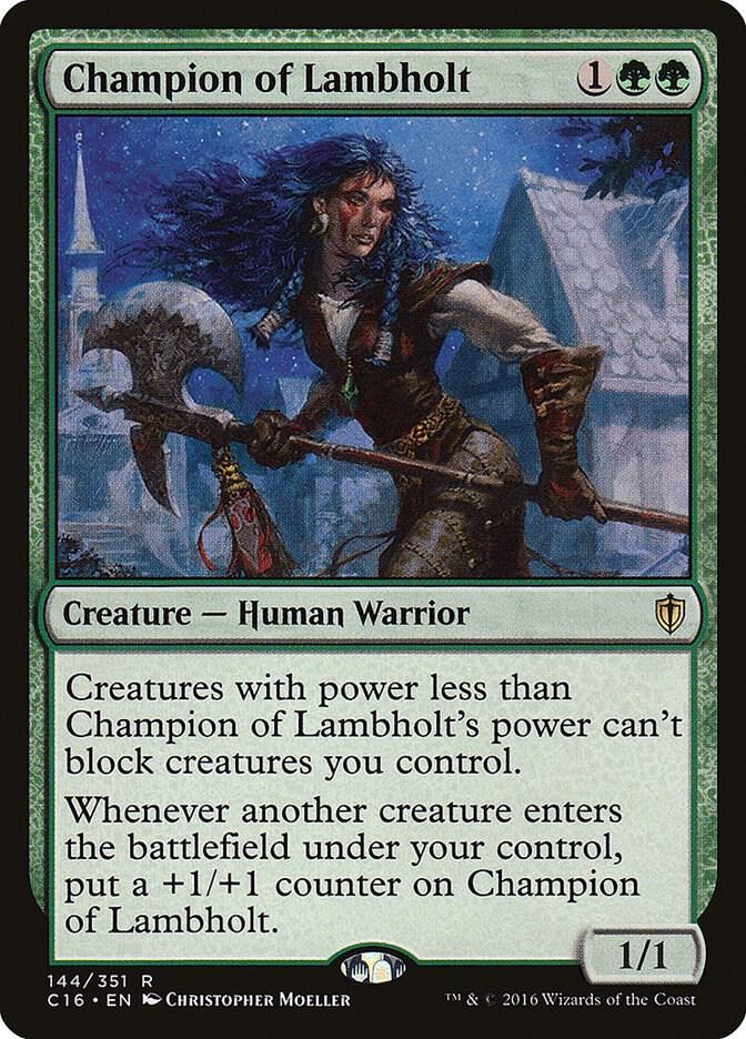Champion of Lambholt - Commander 2016 (C16) LP