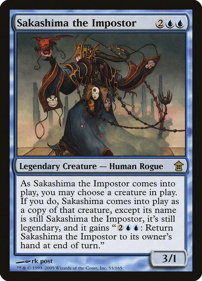 Sakashima the Impostor - Saviors of Kamigawa (SOK) NM