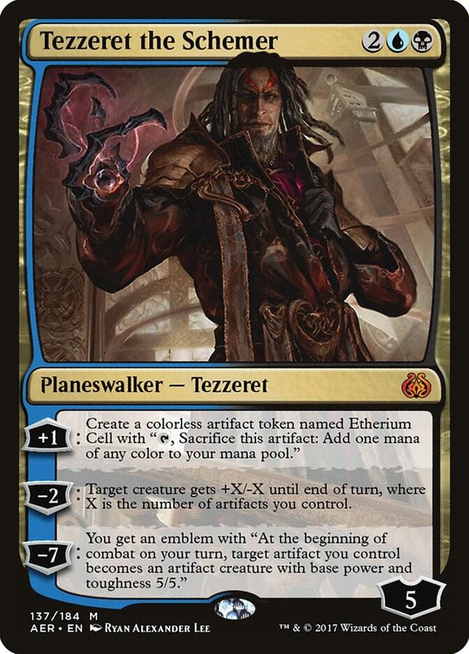 Tezzeret the Schemer - Aether Revolt (AER) LP