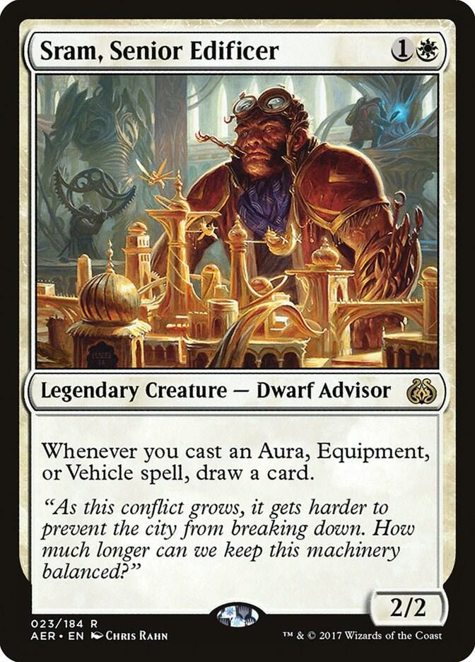 Sram, Senior Edificer - Aether Revolt (AER) LP *FOIL*