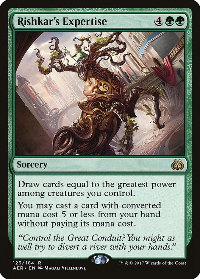 Rishkar's Expertise - Aether Revolt (AER) LP
