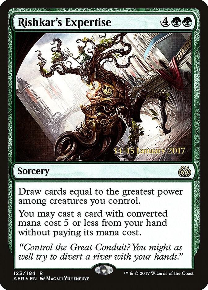 Rishkar's Expertise - Prerelease Cards (PRE) LP *FOIL*