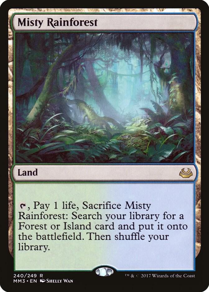 Misty Rainforest - Modern Masters 2017 (MM3) LP