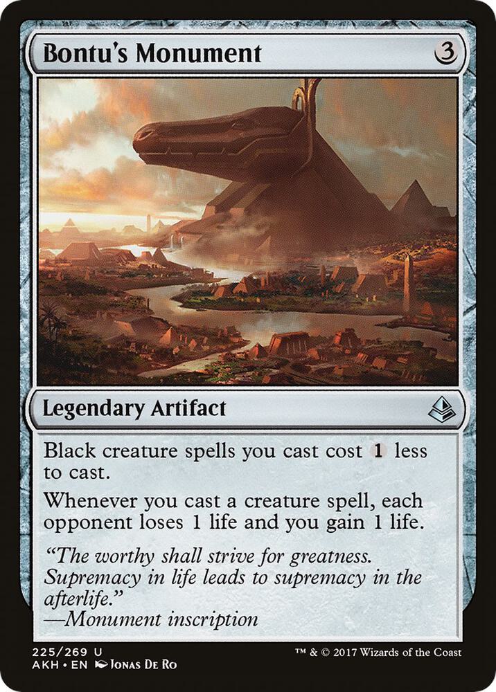 Bontu's Monument - Amonkhet (AKH) LP