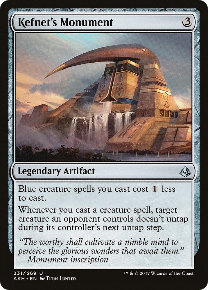 Kefnet's Monument - Amonkhet (AKH) NM