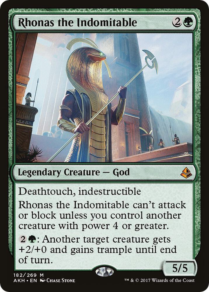 Rhonas the Indomitable - Amonkhet (AKH) NM