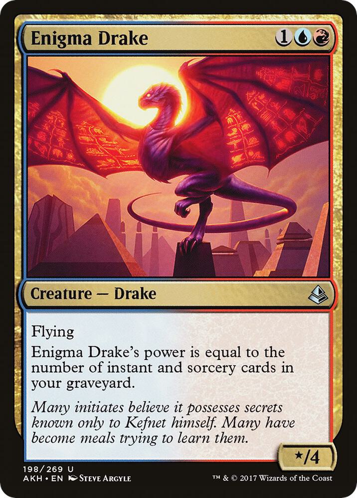 Enigma Drake - Amonkhet (AKH) MP *FOIL*