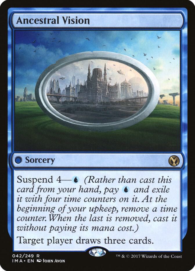 Ancestral Vision - Iconic Masters (IMA) NM *FOIL*