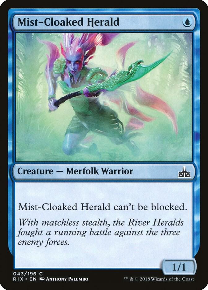 Mist-Cloaked Herald - Rivals of Ixalan (RIX) LP