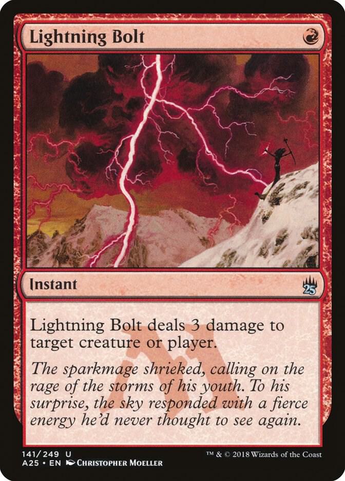 Lightning Bolt - Masters 25 (A25) LP