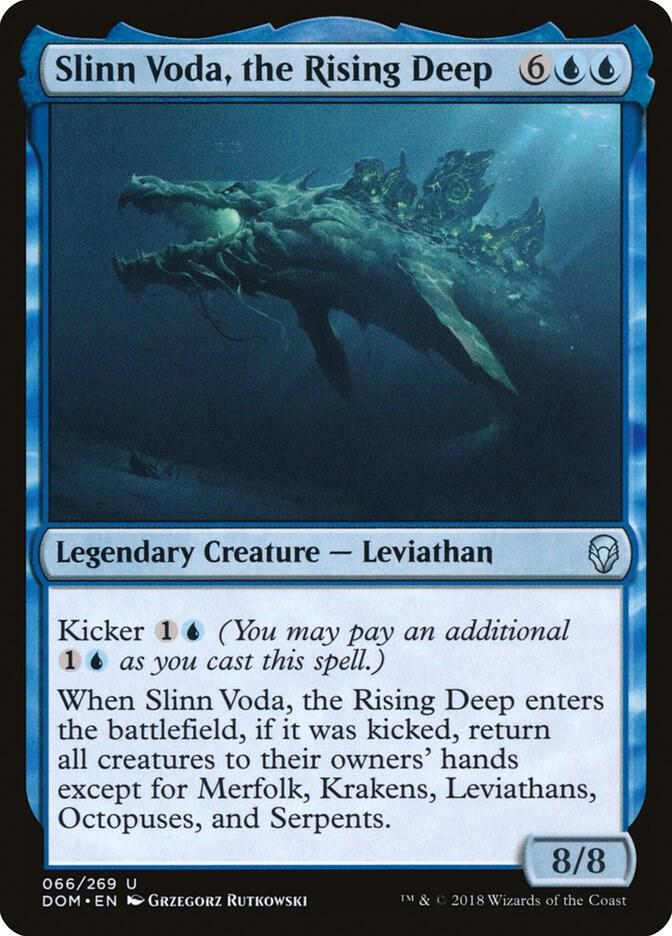 Slinn Voda, the Rising Deep - Dominaria (DOM) NM
