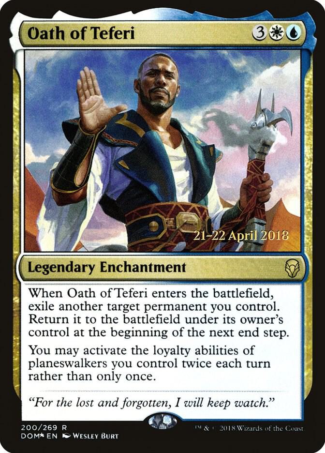 Oath of Teferi - Prerelease Cards (PRE) LP *FOIL*