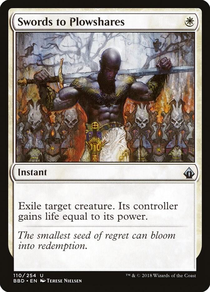 Swords to Plowshares - Battlebond (BBD) NM