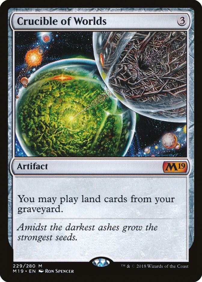 Crucible of Worlds - Core Set 2019 (M19) NM