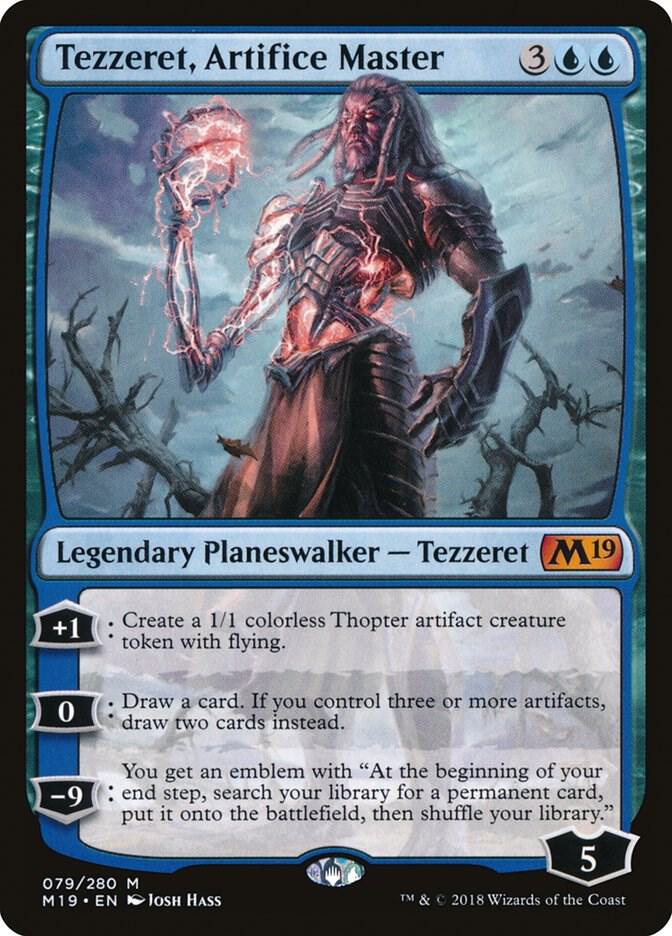 Tezzeret, Artifice Master - Core Set 2019 (M19) NM