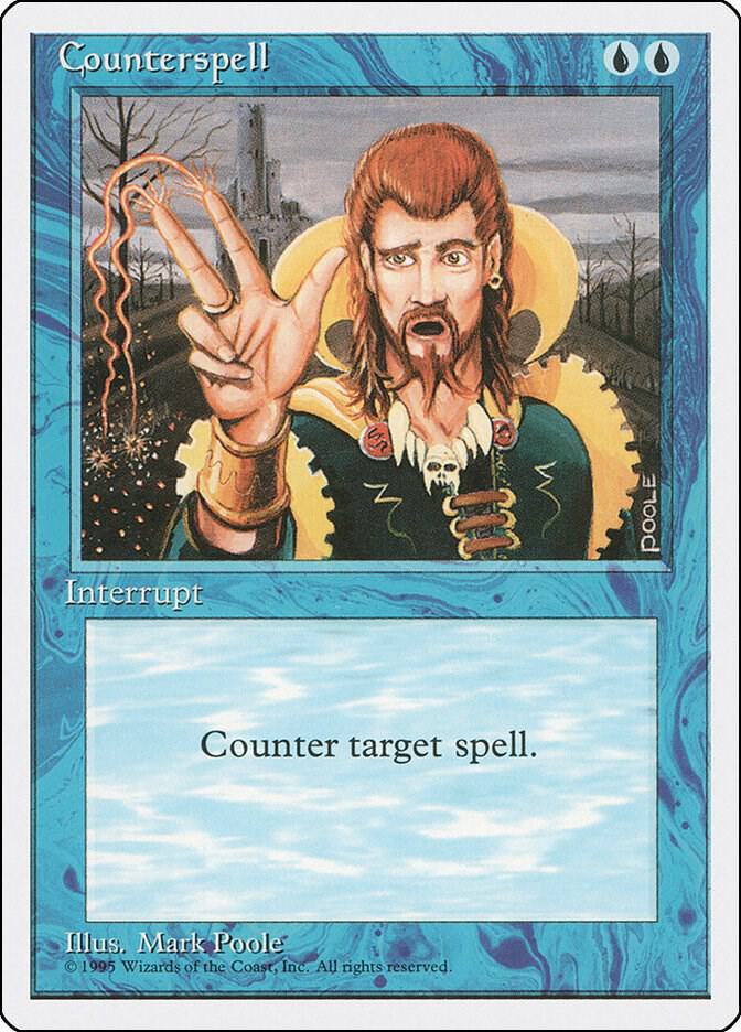 Counterspell - Fourth Edition (4ED) NM