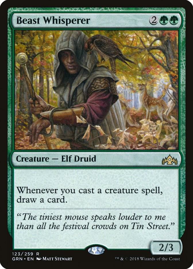 Beast Whisperer - Guilds of Ravnica (GRN) NM