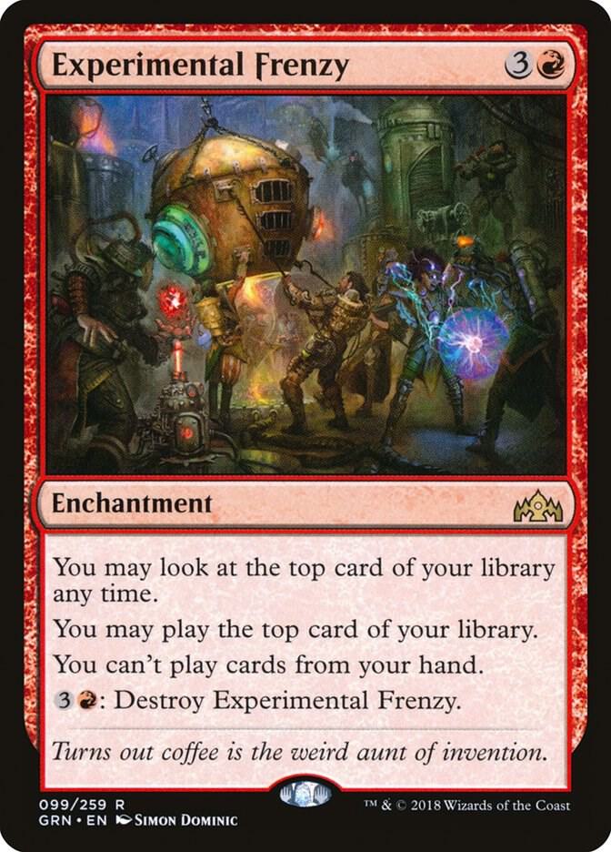 Experimental Frenzy - Guilds of Ravnica (GRN) NM *FOIL*