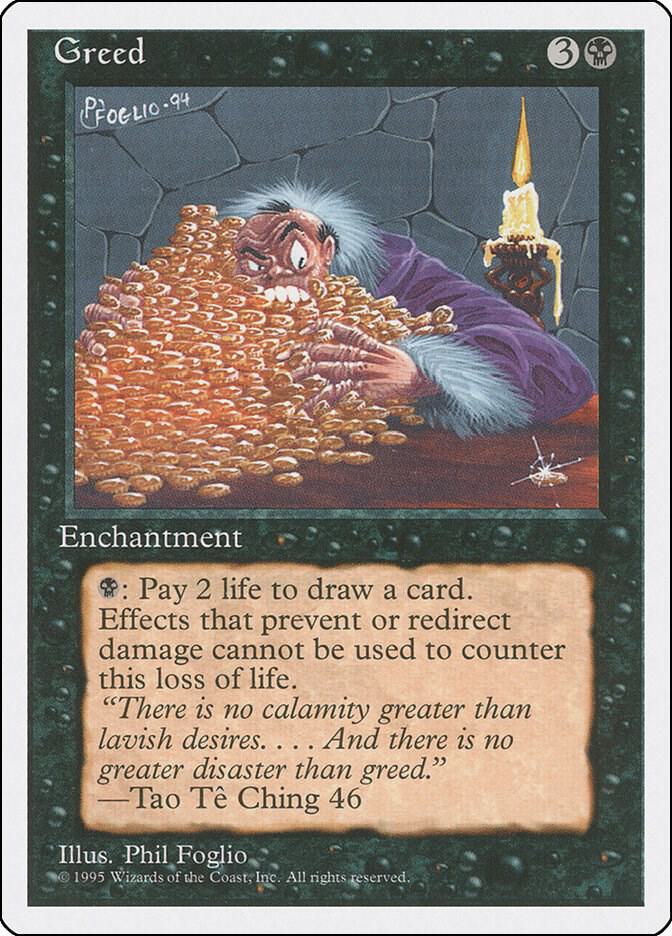 Greed - Fourth Edition (4ED) NM