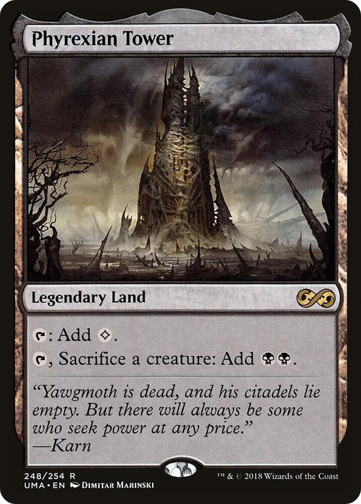 Phyrexian Tower - Ultimate Masters (UMA) NM