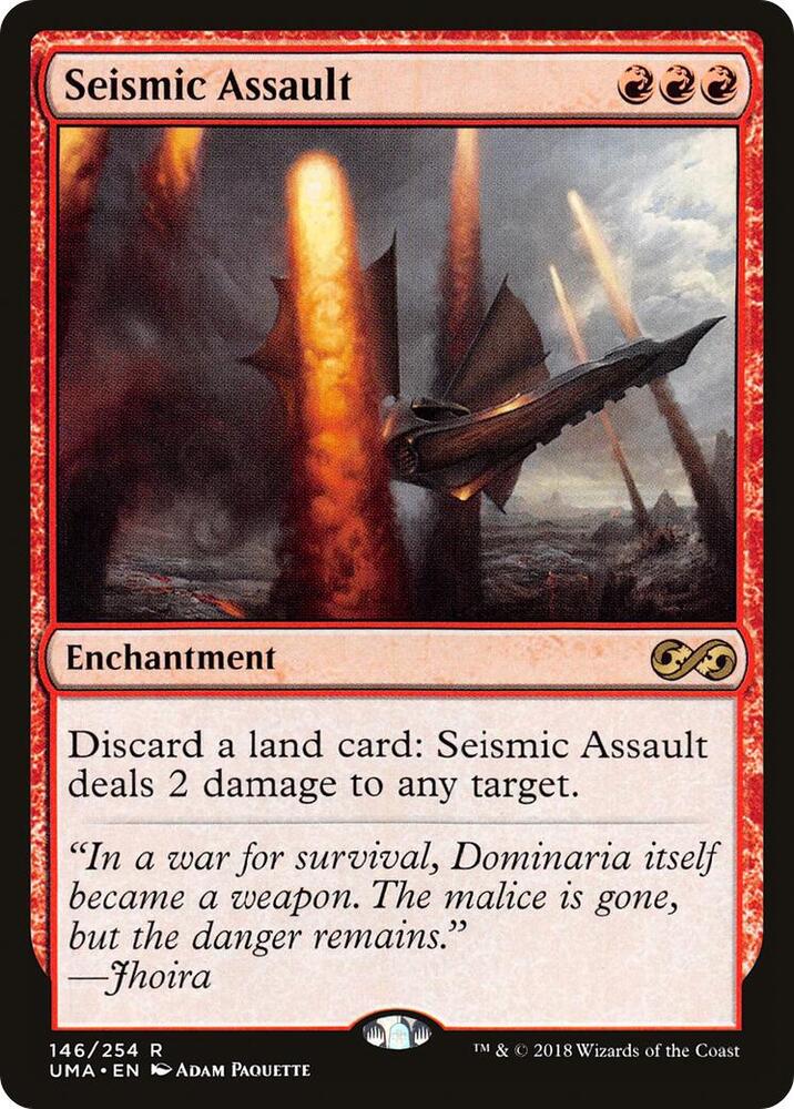 Seismic Assault - Ultimate Masters (UMA) NM