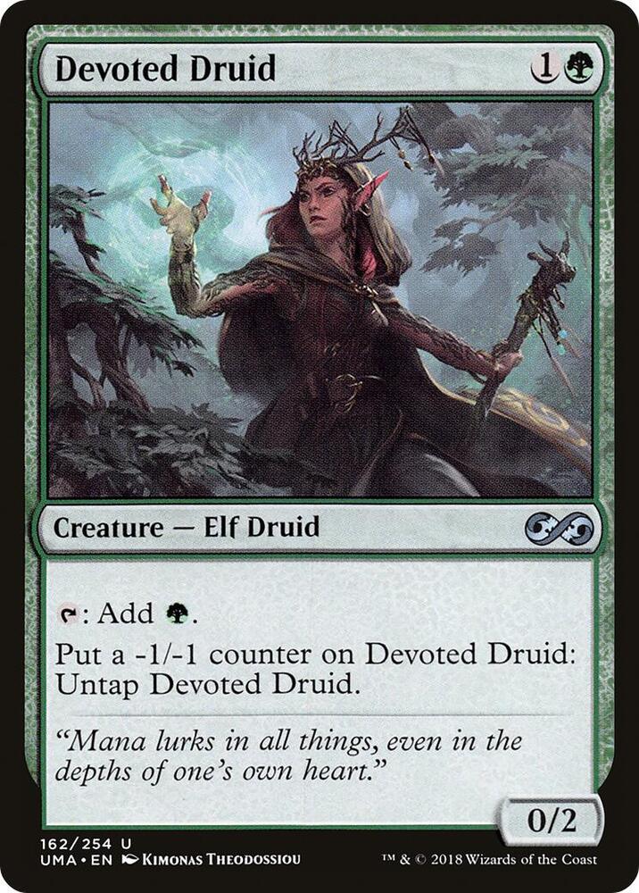 Devoted Druid - Ultimate Masters (UMA) NM *FOIL*