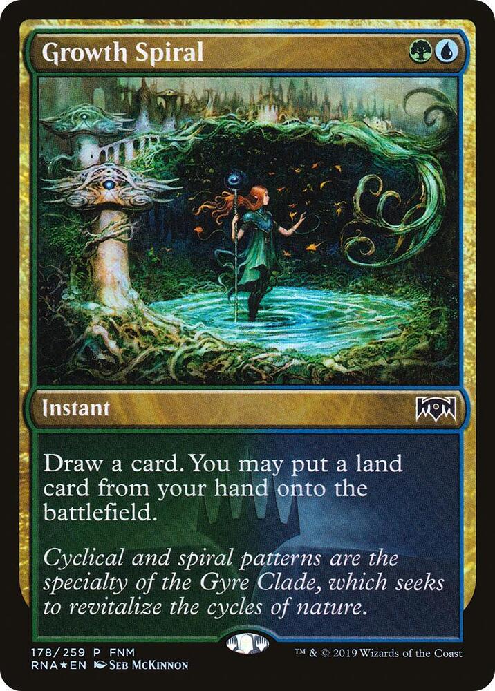 Growth Spiral - FNM Promos (FNM) NM *FOIL*