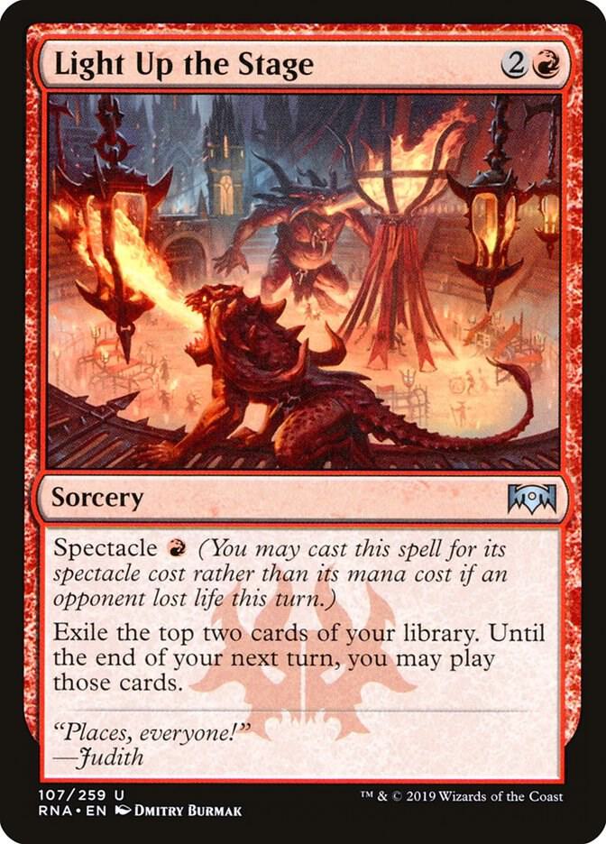 Light Up the Stage - Ravnica Allegiance (RNA) NM