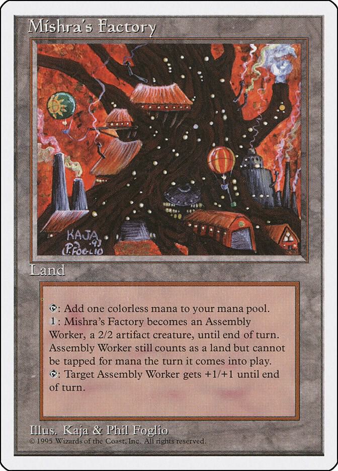 Mishra's Factory - Fourth Edition (4ED) NM