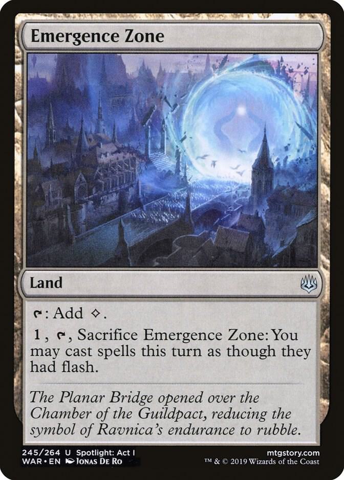 Emergence Zone - War of the Spark (WAR) NM