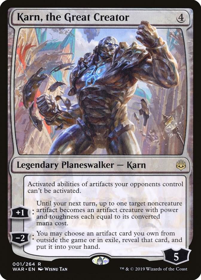 Karn, the Great Creator - War of the Spark (WAR) NM
