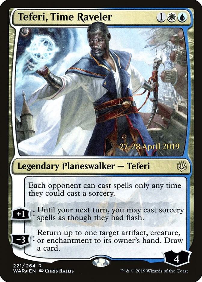 Teferi, Time Raveler - Prerelease Cards (PRE) LP *FOIL*